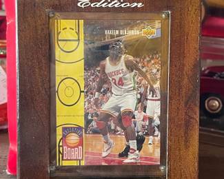 HALEEM OLAJUWON LIMITED EDITION PLAQUE