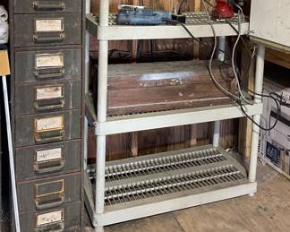 VINTAGE FILE DRAWERS