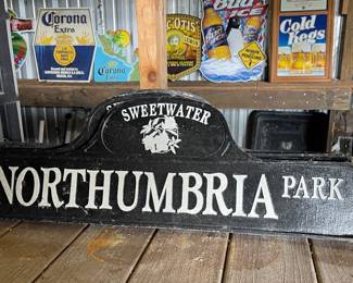 SWEETWATER METAL STREET SIGN NORTHUMBRIA PARK