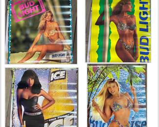 BUDWEISER BEER POSTERS