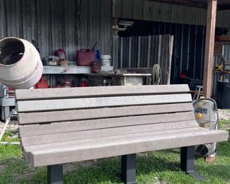 COMMERCIAL GRADE PARK BENCH