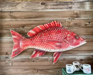HUGE FISH WALL DECOR BY FISHTALES