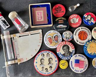 COLLECTIBLE BUTTONS AND SMALLS