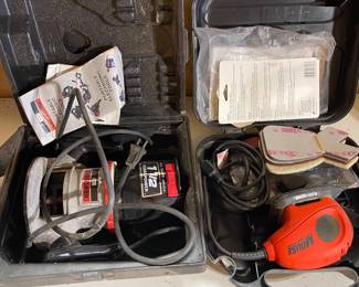 CRAFTSMAN ROUTER, SANDER