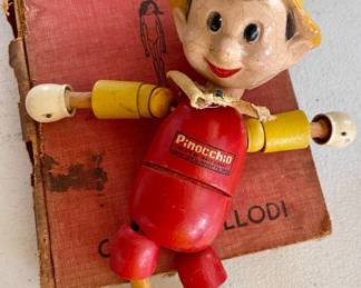 VINTAGE PINOCCHIO WOOD DOLL