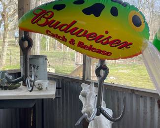 BUDWEISER BLOW UP ADVERTISING