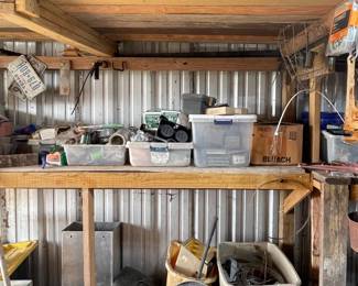 FENCING WIRE, PAINT SUPPLIES