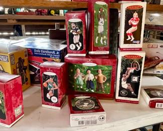 HALLMARK SPORTS FIGURE ORNAMENTS