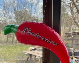 BUDWEISER BLOW UP ADVERTISING