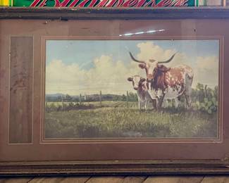LONGHORN PRINT