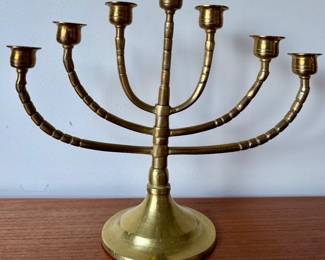 Brass Menorah