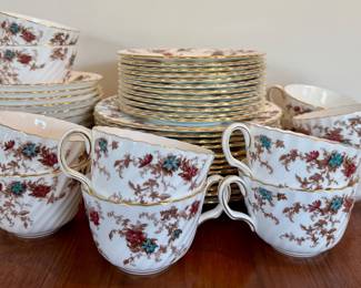 Minton "Ancestral" Luncheon Set