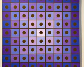 Abstract Oil on Canvas