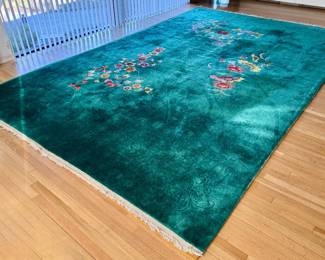 Antique Chinese Handmade Rug