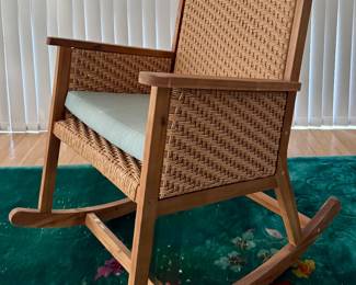 Caned Rocking Chair