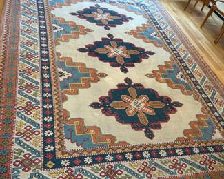 Vintage, XL handwoven Turkish rug