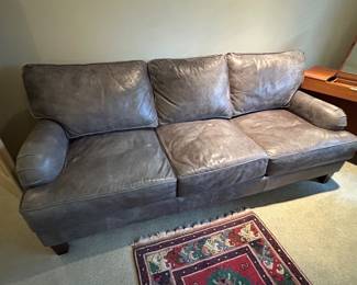 Premium leather couch 