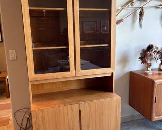 Danish teak MCM hutch