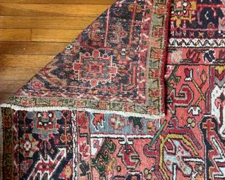 fine vintage Heriz (Persian) rug, LARGE over 10'x13'