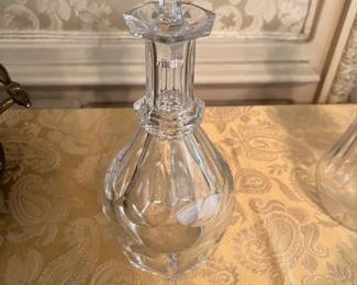 Baccarat “12” Harcourt” Decanter
