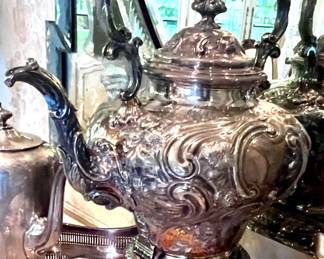 Spectacular Antique Tea Pot