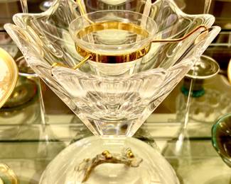 Signed Orrefors Crystal Dish