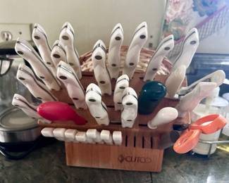 Huge CUTCO  Knife Set