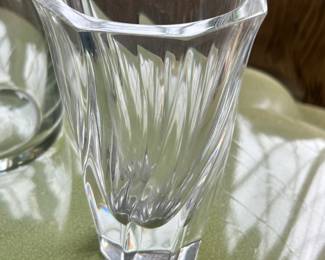 Crystal 6-1/4” Orefors Vase