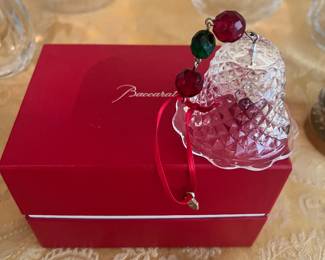 Baccarat Christmas Bell