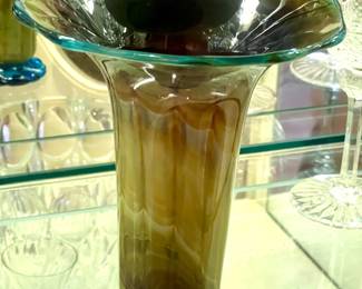 Hand Blown Art Glass - Signed
