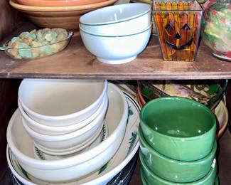 Assorted Bowls & Dishes