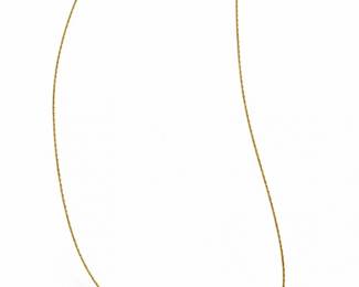 56 Vintage14KGoldDelicateChainNecklaceRepairNeeded