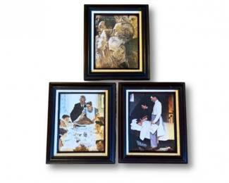 11 AuthenticatedNormanRockwellFourFreedomsGalleryCanvasRepro