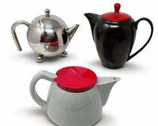54 HAYSowdenTannexMikadoAtomicChromeTeapotSet