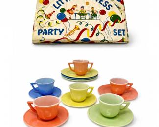 52 VintageLittleHostessPartySetChildrensTeaSetwithOriginalBox