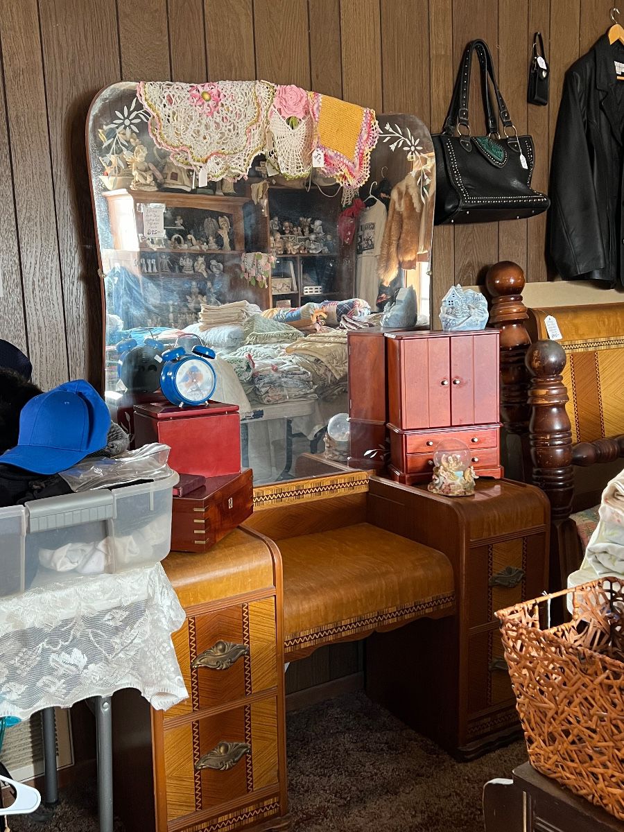 Art Deco Waterfall Dresser