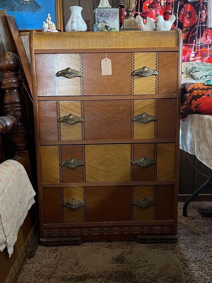 Art Deco Waterfall Chest