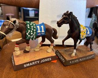 SMARTY JONES, RACHEL ALEXANDER Bobble Heads