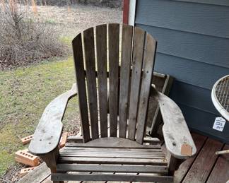 Wooden Front Porch chair