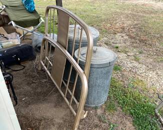 Iron double size bed