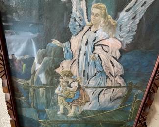 Vintage Religious Framed Print