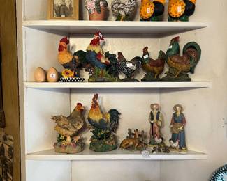 Chickens/Roosters/ other figurines