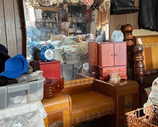 Art Deco Waterfall Dresser