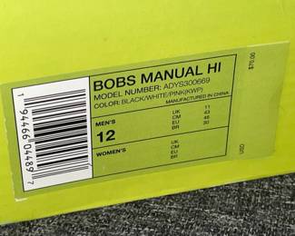 DC Bob's Burgers "Bobs Manual" (Size 12) W/ Box