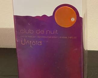 SEALED Club De Nuit Untold Perfume 3.6 Fl Oz