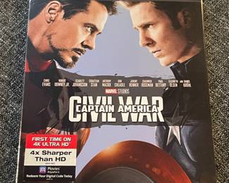 4K & Collector's Edition DVD Collection - Captain America Civil War