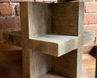 Large Ebonized Block (Crate & Barrel)