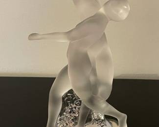 Lalique "Deux Danseuses" (2 Dancers) Crystal Figure (France)