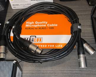 GearLux High Quality Microphone Cable (10ft)