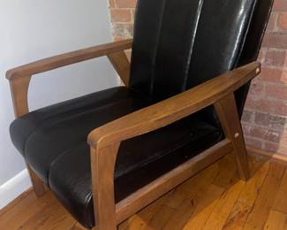 Baxton Studio Nikko Lounge Chair 